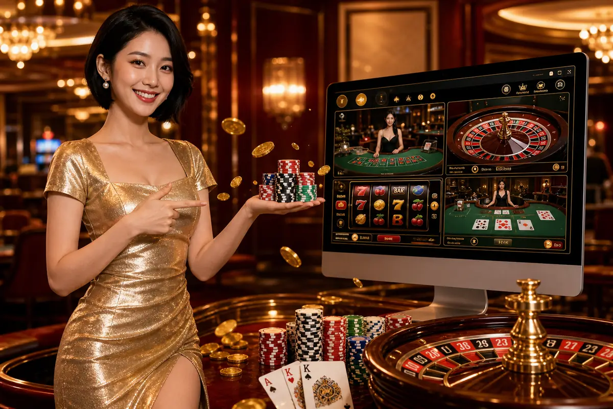 kj888 live casino baccarat dealer langsung